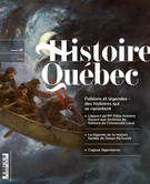 Couverture du numéro 'Folklore et légendes - des histoires qui se racontent' de la revue 'Histoire Québec'