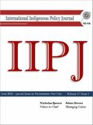 Couverture du numéro 'Special Feature on Remoteness—Part One' de la revue 'The International Indigenous Policy Journal'