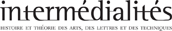 Logo de Intermédialités / Intermediality