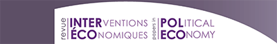 Logo pour Revue Interventions économiques / Papers in Political Economy