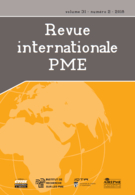 Couverture de Volume 31, numéro 2, 2018, p. 7-208, Revue internationale P.M.E.