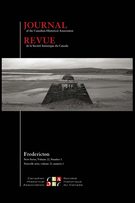 Couverture de Volume 22, numéro 2, 2011, p. 1-265, Journal of the Canadian Historical Association / Revue de la Société historique du Canada
