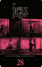 Couverture de Numéro 28 (3), 1983, p. 5-176, Jeu