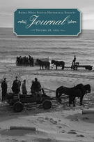 Couverture du numéro 'Volume 28, 2025' de la revue 'Journal of the Royal Nova Scotia Historical Society'