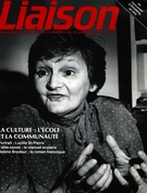Couverture de Pédagogie des arts et de la culture, Numéro 30, printemps 1984, p. 5-58, Liaison