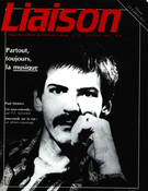 Couverture de Partout, toujours, la musique, Numéro 38, printemps 1986, p. 5-65, Liaison