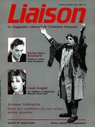 Couverture de Gens de théâtre, gens de passion, Numéro 46, printemps–mars 1988, p. 2-56, Liaison