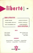 Couverture de Jeune littérature… Jeune révolution, Volume 5, numéro 2 (26), mars–avril 1963, p. 3-175, Liberté