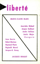 Couverture de Volume 14, numéro 3 (81), juillet 1972, p. 1-134, Liberté