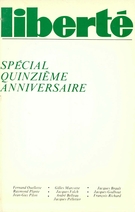Couverture de Volume 16, numéro 5-6 (95-96), septembre–décembre 1974, p. 3-123, Liberté