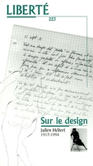 Couverture de Sur le design, Volume 38, numéro 1 (223), février 1996, p. 4-99, Liberté