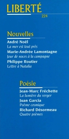 Couverture de Volume 38, numéro 2 (224), avril 1996, p. 4-92, Liberté
