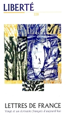 Couverture de Lettres de France, Volume 38, numéro 6 (228), décembre 1996, p. 4-258, Liberté