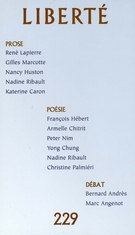 Couverture de Volume 39, numéro 1 (229), février 1997, p. 4-169, Liberté