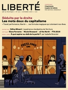 Couverture de Séduits par la droite, Numéro 313, automne 2016, p. 3-78, Liberté