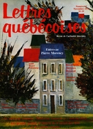 Couverture de Numéro 12, novembre 1978, p. 4-57, Lettres québécoises