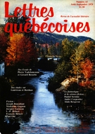 Couverture de Numéro 15, août–septembre 1979, p. 4-73, Lettres québécoises
