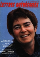 Couverture de Numéro 57, printemps 1990, p. 4-56, Lettres québécoises