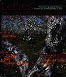 Couverture de Numéro 65, printemps 1992, p. 5-56, Lettres québécoises