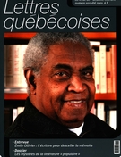 Couverture de Numéro 102, été 2001, p. 5-64, Lettres québécoises