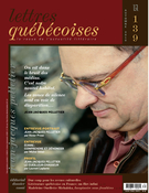 Couverture de Numéro 139, automne 2010, p. 3-72, Lettres québécoises