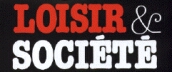 Logo pour Loisir et Société / Society and Leisure