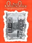 Couverture de Volume 4, numéro 1-2, printemps–été 1981, p. 2-24, Lurelu