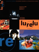 Couverture de Volume 21, numéro 2, automne 1998, p. 4-78, Lurelu