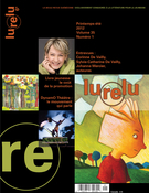Couverture de Volume 35, numéro 1, printemps–été 2012, p. 4-98, Lurelu