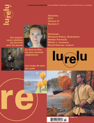 Couverture de Volume 37, numéro 2, automne 2014, p. 4-106, Lurelu