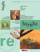 Couverture de Volume 40, numéro 1, printemps–été 2017, p. 5-98, Lurelu
