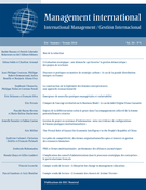 Couverture de Volume 20, numéro 4, été 2016, p. 12-193, Management international / International Management / Gestiòn Internacional