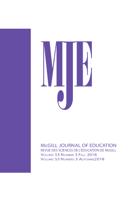 Couverture de Volume 53, numéro 3, automne 2018, McGill Journal of Education / Revue des sciences de l'éducation de McGill
