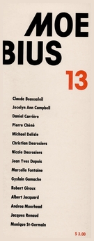 Couverture de Numéro 13, hiver 1981–1982, p. 1-64, Moebius