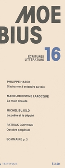 Couverture de Numéro 16, hiver 1983, p. 1-71, Moebius