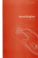 Couverture de Volume 2, numéro 2, avril 2008, p. 8-123, Muséologies