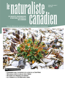 Couverture de Volume 140, numéro 1, hiver 2016, p. 3-91, Le Naturaliste canadien