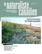Couverture de Le Saint-Laurent, Volume 140, numéro 2, été 2016, p. 3-117, Le Naturaliste canadien