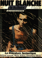 Couverture de Numéro 7, automne 1982, p. 2-64, Nuit blanche