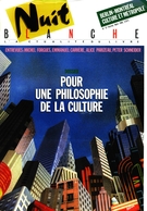 Couverture de Pour une philosophie de la culture, Numéro 31, février–mars–avril 1988, p. 2-71, Nuit blanche