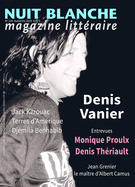 Couverture de Numéro 144, automne 2016, p. 3-66, Nuit blanche, magazine littéraire