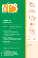 Couverture de Recherches participatives, Volume 25, numéro 2, printemps 2013, p. 1-279, Nouvelles pratiques sociales