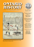 Couverture de Volume 109, numéro 2, fall 2017, p. 167-292, Ontario History