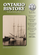 Couverture de Volume 110, numéro 1, spring 2018, p. 1-133, Ontario History