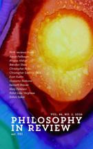 Couverture du numéro 'Volume 46, numéro 2, mai 2026' de la revue 'Philosophy in Review'