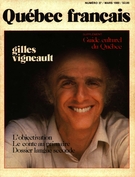 Couverture de Numéro 37, mars 1980, p. 2-79, Québec français