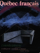 Couverture de L’interdisciplinarité, Numéro 64, décembre 1986, p. 4-98, Québec français