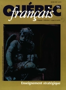 Couverture de Enseignement stratégique, Numéro 96, hiver 1995, p. 5-105, Québec français