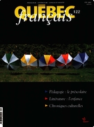 Couverture de Le préscolaire, Numéro 122, été 2001, p. 1-111, Québec français