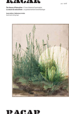 Couverture de The Nature of Naturalism, Volume 41, numéro 2, 2016, p. 5-138, RACAR : Revue d'art canadienne / Canadian Art Review